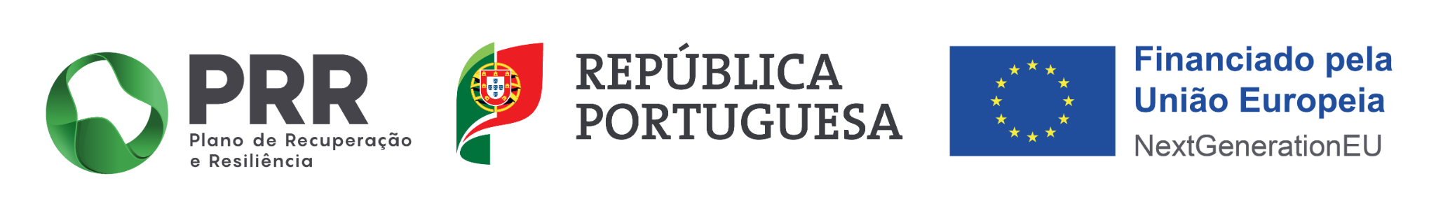 PRR, República Portuguesa e União Europeia — NextGenerationEU
