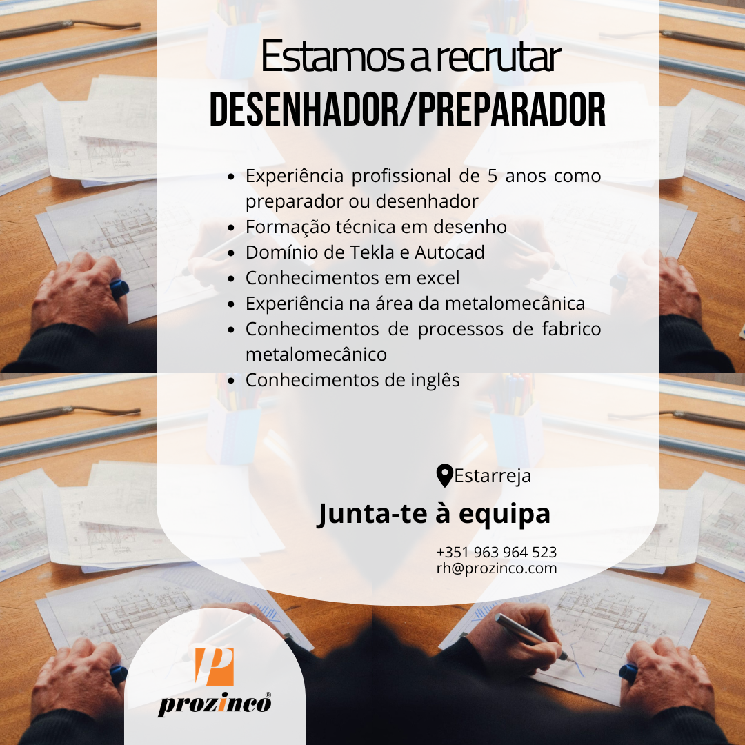 Desenhador/Preparador