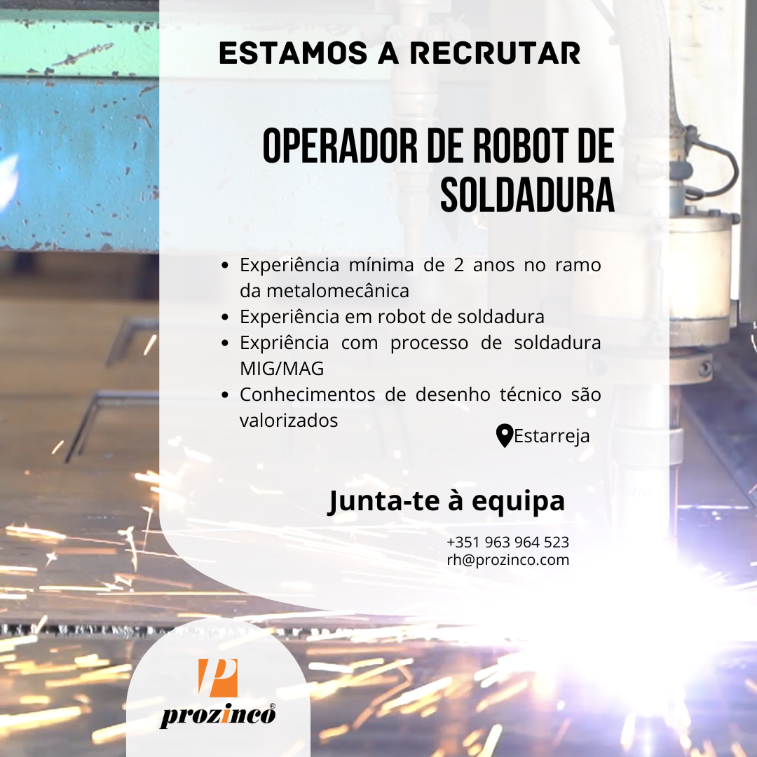 Operador de Robot de Soldadura