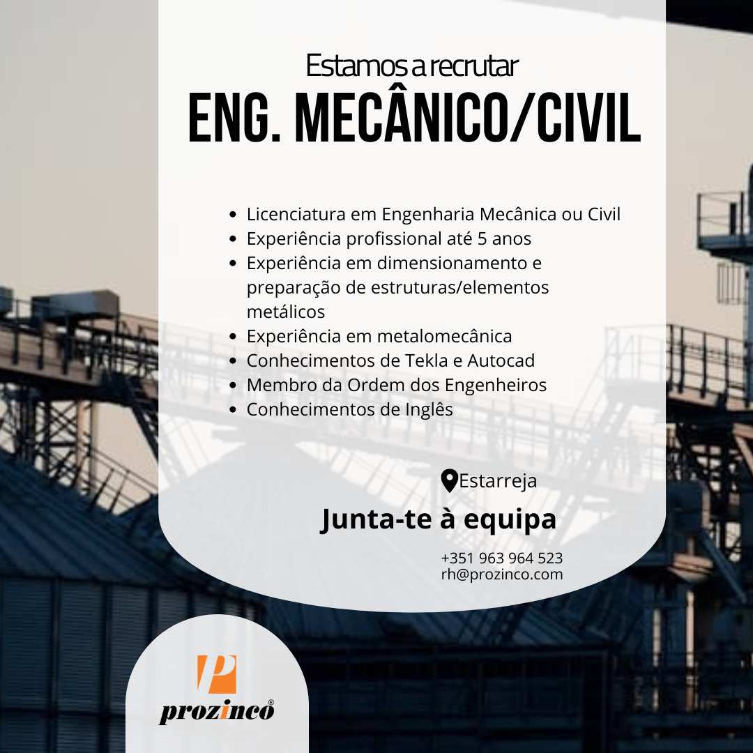 Engenheiro Mecânico/Civil